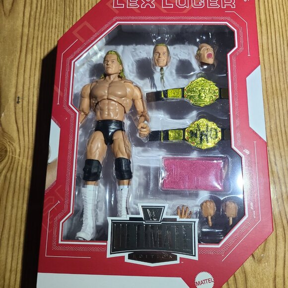 Lex Luger WWE Ultimate figure (NEW) - Picture 4 of 6